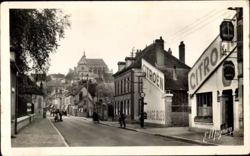 Ak Saint Florentin Yonne, Faubourg du Pont