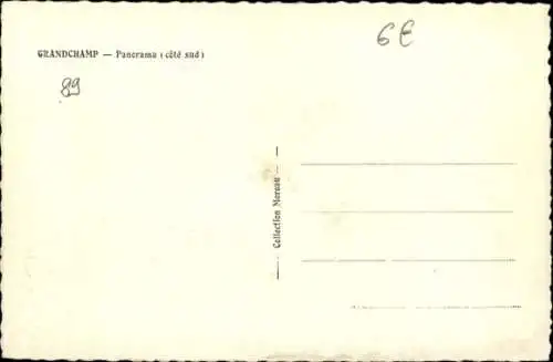 Ak Grandchamp Yonne, Panorama