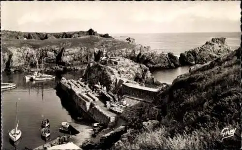 Ak Île d’Yeu Vendée, Entree du Port de la Meule