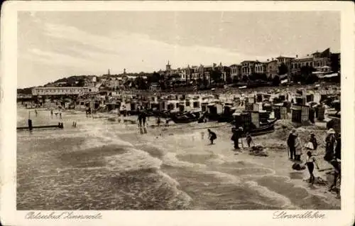 Ak Ostseebad Zinnowitz auf Usedom, Strandleben