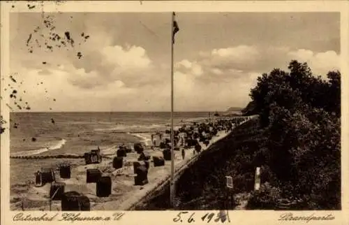 Ak Ostseebad Kölpinsee auf Usedom, Strand