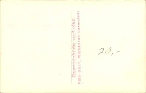 Foto Ak Frauenakt, sitzend, Busen