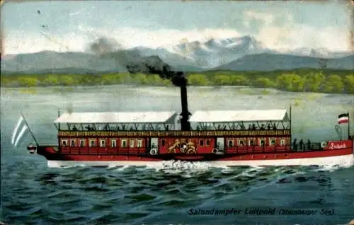 Ak Starnberger See, Salondampfer Luitpold