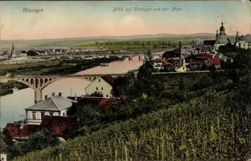 Ak Kitzingen am Main Unterfranken, Gesamtansicht