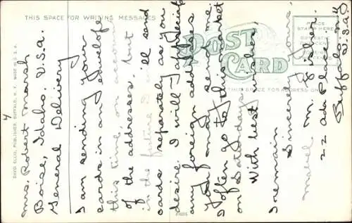 Ak Buffalo New York USA, Chippewa Markt, Marktstände,  Architektur, Poststempel