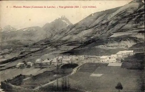 Ak Maison Méane Larche Alpes-de-Haute-Provence,  Panorama