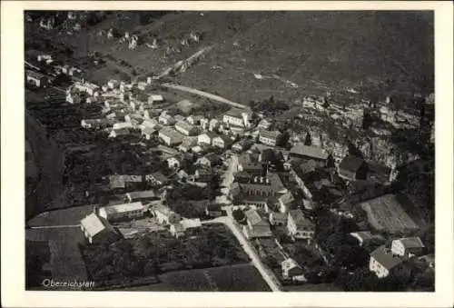 Ak Obereichstätt Dollnstein im Altmühltal Mittelfranken Oberbayern, Luftaufnahme