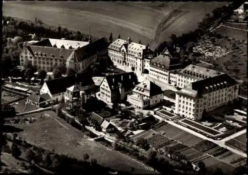 Ak Rottenmünster Rottweil am Neckar, Fliegeraufnahme