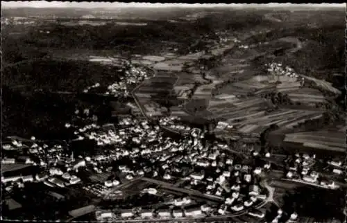 Ak Rudersberg in Württemberg, Fliegeraufnahme