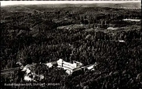 Ak Stuttgart in Württemberg, Fliegeraufnahme, Rudolf-Sophien-Stift