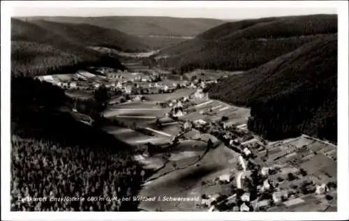 Ak Enzklösterle im Schwarzwald, Fliegeraufnahme