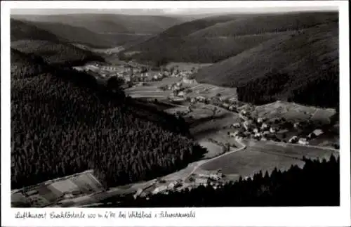 Ak Enzklösterle im Schwarzwald, Fliegeraufnahme