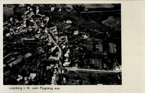 Ak Lippberg Lippborg Lippetal in Westfalen, Fliegeraufnahme