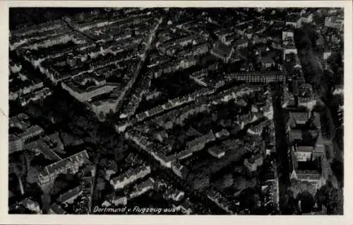 Ak Dortmund im Ruhrgebiet, Luftaufnahme