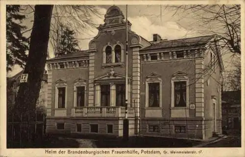 Ak Potsdam, Heim der Brandenburgischen Frauenhülfe, Gr. Weinmeisterstraße 17