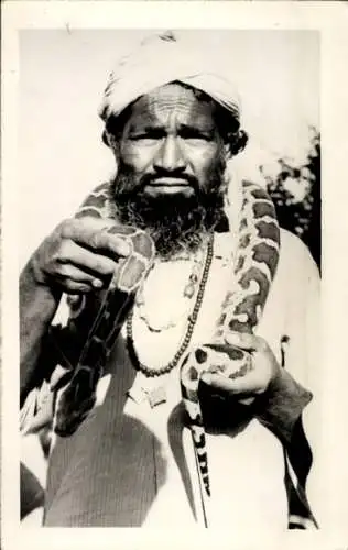 Foto Ak Maghreb, Araber, Schlange