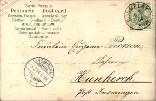 Präge Ak Früchte, Obst, Äpfel