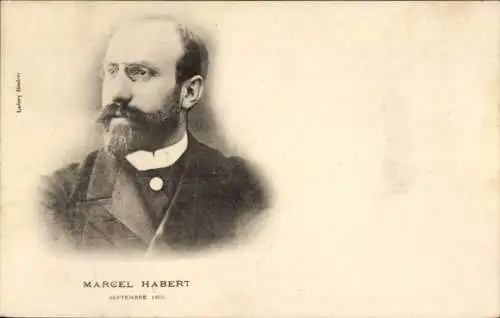 Ak Marcel Habert, Mitglied der französischen Nationalversammlung