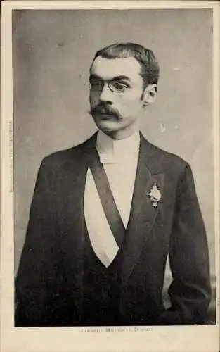 Ak Politiker Frédéric Humbert, Porträt