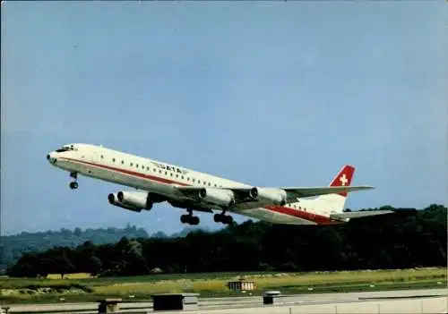 Ak Passagierflugzeug, Super DC-8-63 CF, SATA
