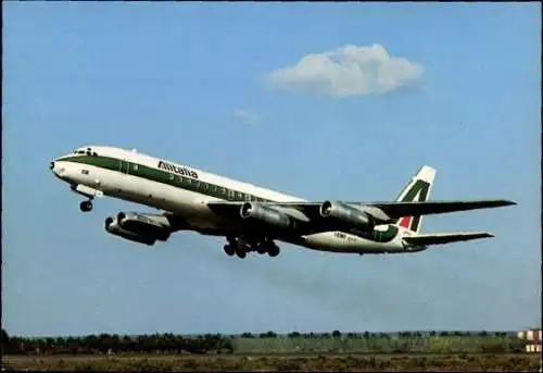 Ak Passagierflugzeug, DC-8/62, Aitalia