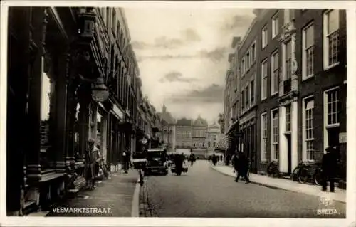 Ak Breda Nordbrabant Niederlande, Veemarktstraat