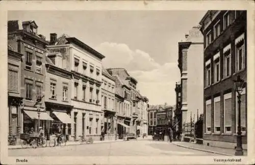 Ak Breda Nordbrabant Niederlande, Veemarktstraat