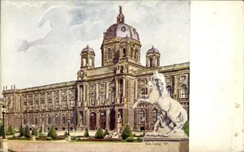 Künstler Ak Wien 1 Innere Stadt, Kunsthistorisches Museum