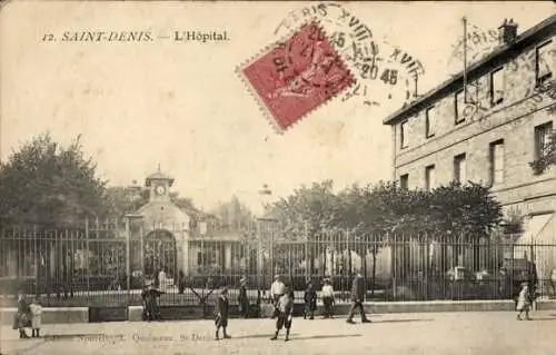 Ak Saint Denis Seine-Saint-Denis, Hospital