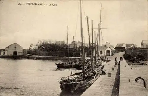 Ak Port Navalo en Arzon Morbihan, Quai