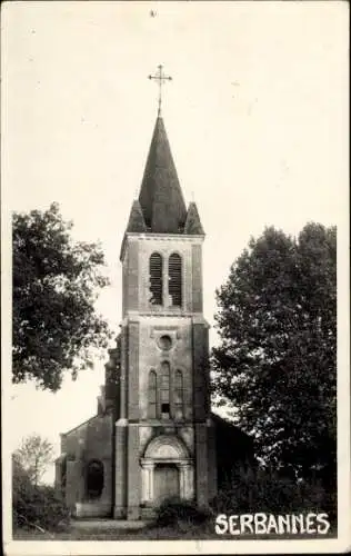 Ak Serbannes Allier, Kirche
