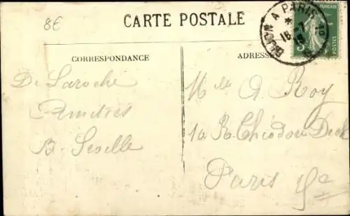 Ak Laroche Migennes Yonne