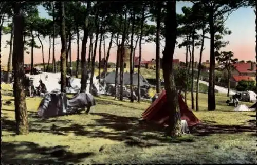 Ak La Tranche sur Mer Vendée, Camping en Foret