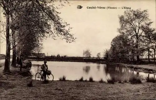 Ak Couhé Vérac Vienne, Etang