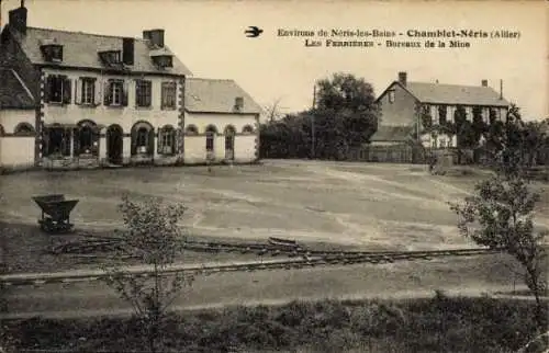 Ak Chamblet-Néris Allier, Les Ferrieres, Bureaux de la Mine