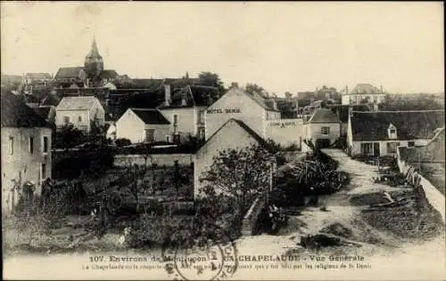 Ak La Chapelaude Allier, Gesamtansicht