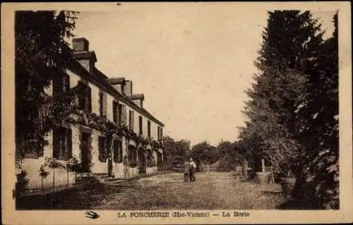 Ak La Porcherie Haute Vienne, La Borie