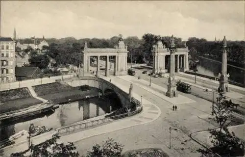 Ak Berlin Charlottenburg, Charlottenburger Brücke