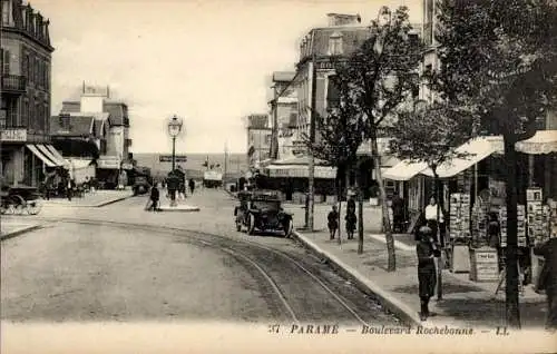 Ak Paramé Saint Malo Ille et Vilaine, Boulevard Rochebonne