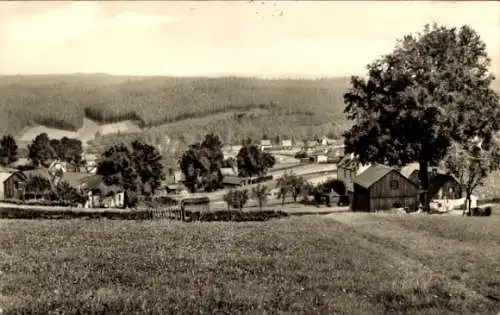 Ak Sohl Bad Elster im Vogtland, Landschaft ansicht, Häuser, Wald