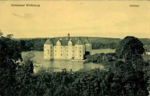 Ak Glücksburg an der Ostsee, Schloss, Ostseebad Glücksburg