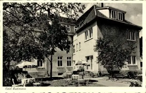 Ak Bad Rothenfelde am Teutoburger Wald, Hotel Wartmann