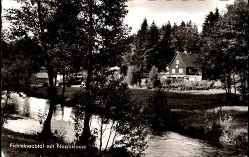 Ak Neusorg in der Oberpfalz Fichtelgebirge, Naabklause im Fichtelnaabtal
