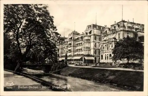 Ak Baden Baden am Schwarzwald, Hotel Stephanie