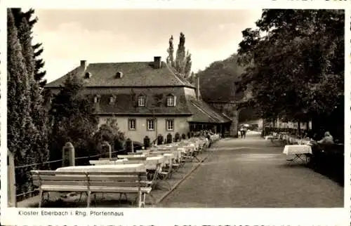 Ak Eberbach am Neckar Odenwald Baden, Kloster, Pfortenhaus