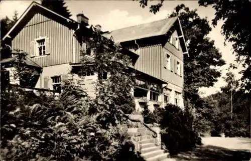 Ak Kriebstein Sachsen, Waldhaus Lauenhain