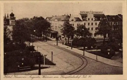 Ak Weimar in Thüringen, Hotel Kaiserin Augusta
