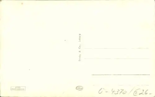 Ak Köthen in Anhalt, Lyzeum Gebäude, Straßenansicht, r Stil