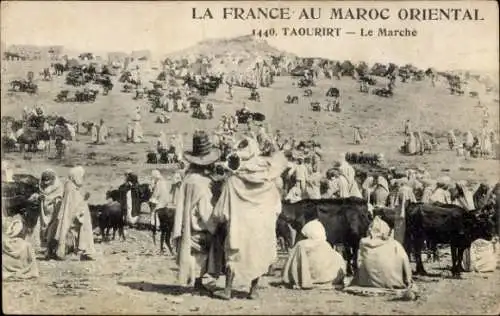 Ak Taourirt Marokko, Markt
