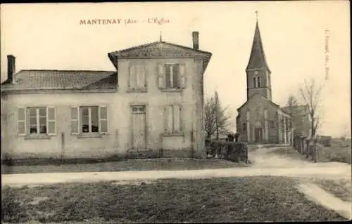 Ak Mantenay Ain, Kirche